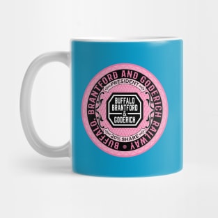 Buffalo, Brantford and Goderich Railway (18XX Style) Mug